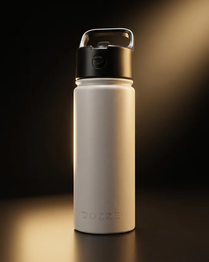 Dozze bottle in 3D